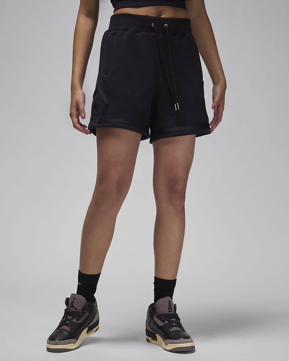 Jordan Flight Fleece Women s Diamond Shorts. Nike ID